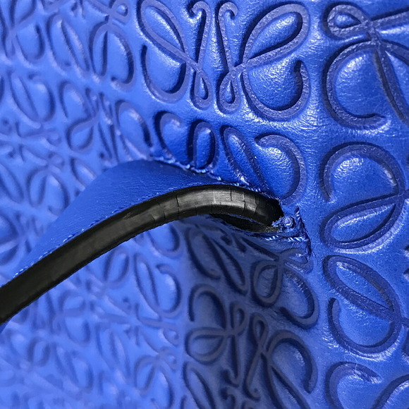 Loewe Leather Anagram T Tote Bag Shopper - Picture 9 of 15